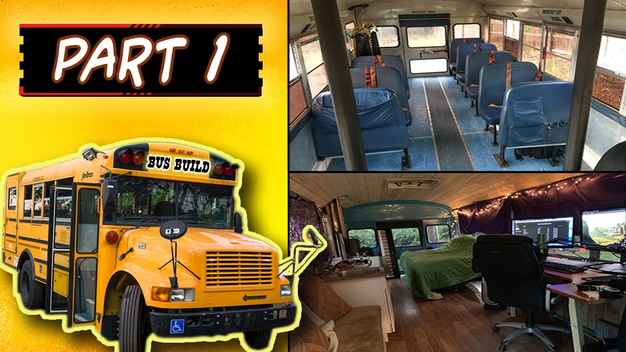 Remington's Short Bus Conversion pt.1 YouTube