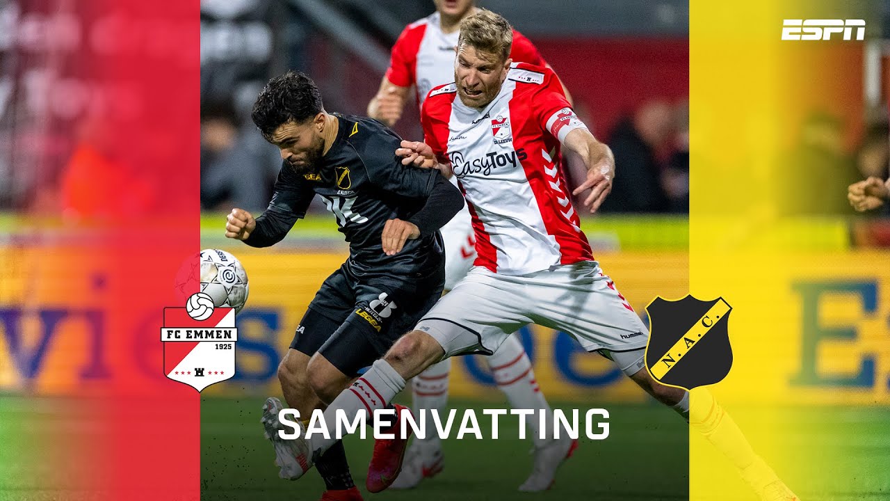 Spanning tot de laatste minuut! 😱 | Samenvatting FC Emmen - NAC Breda