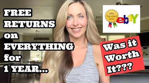Free Returns on eBay? I Tested It for a Year You Won