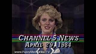 WMAQ Channel 5 News at 10pm (Complete Broadcast, 4/29/1984) 📺