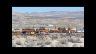The great BNSF chase: Barstow to Oro Grande