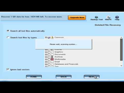 Windows 8 data recovery freeware to recover deleted photos