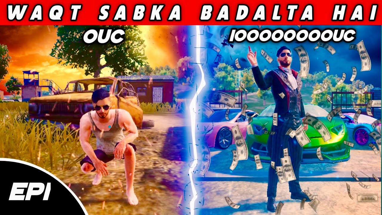 अमीर आदमी vs गरीब आदमी | Waqt sabka badalta hai | Pubg Mobile Short Film | Pubg Movie | BGMI