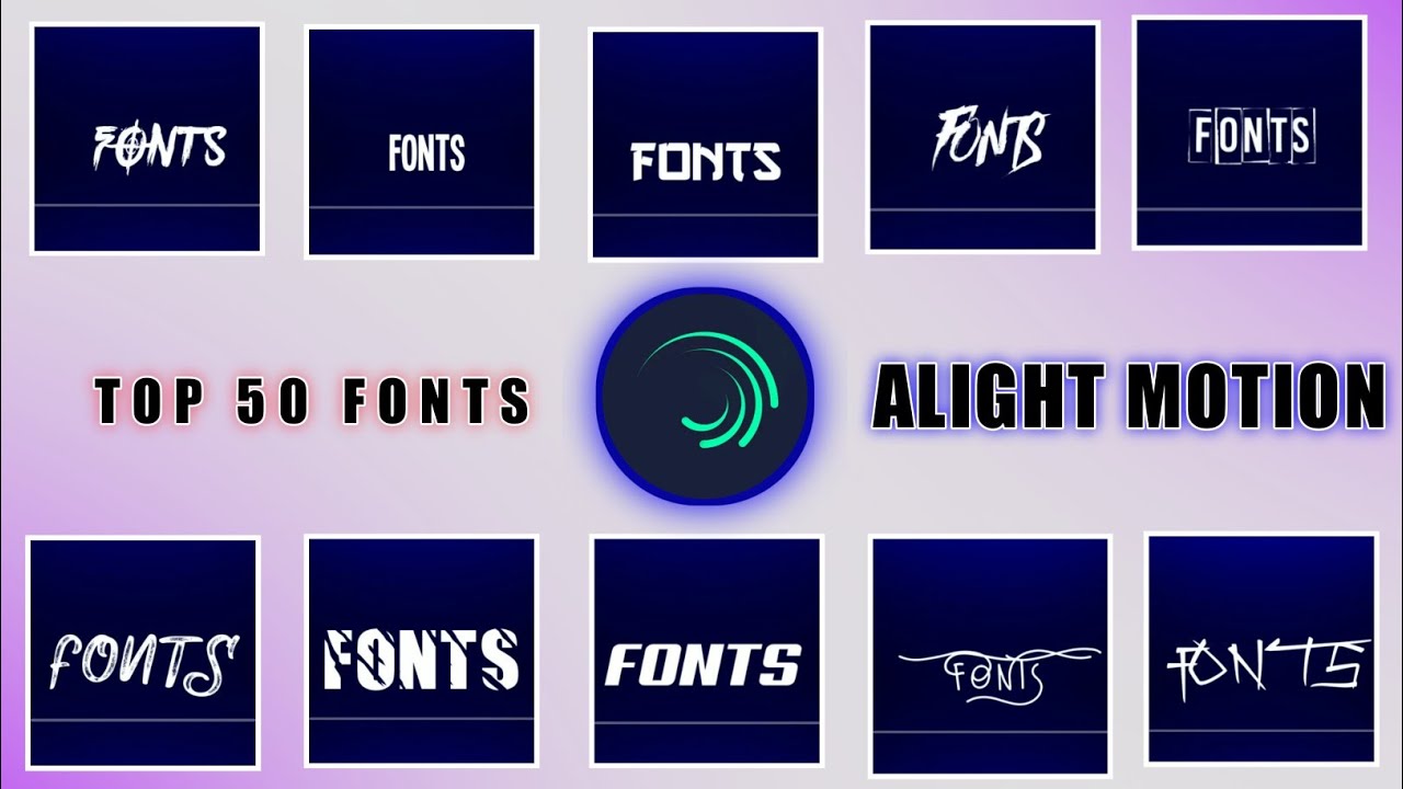 Top 50 Best Fonts for Youtuber and Video Editors | How to add FONTS in ...