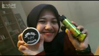 Gila..!Cewe Jago Vape.Keren abisss