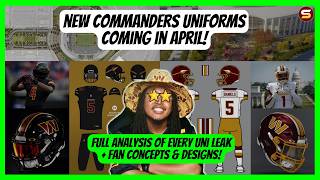 🚨WSH Releasing NEW UNIS in April! 🤩ALL LEAKED JERSEYS & HELMETS + Fan Concepts! | New RFK Renderings
