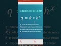 Ecuacion de descarga de un aspersor o goteo