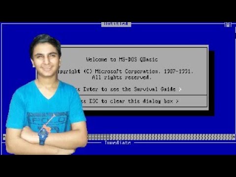 What is QBASIC? Urdu/Hindi tutorial.