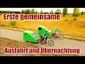 😤Dezente UNSTIMMIGKEITEN bei Bärbels FAHRPRÜFUNG mit dem DIY ULTRALEICHT - FAHRRADWOHWAGEN 🚲🏕️(F7)