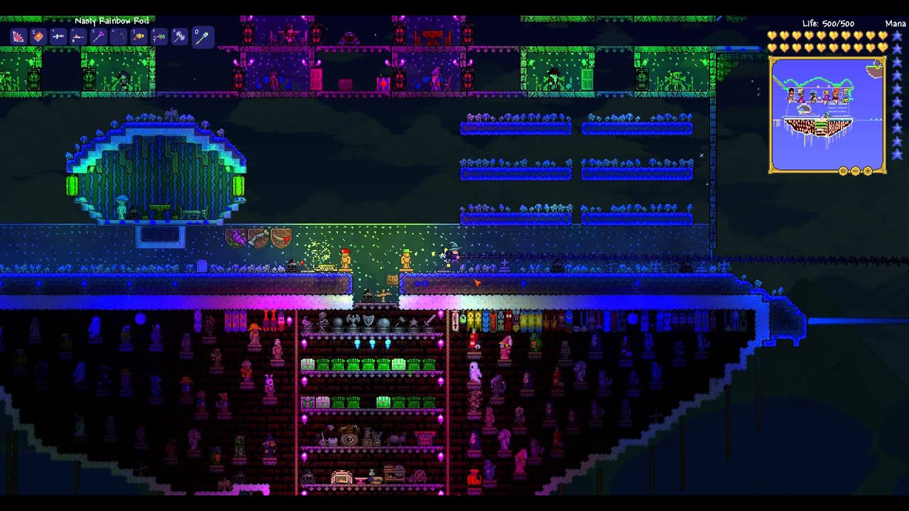 Terraria HookShot and Teleporter Glitch YouTube