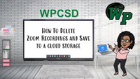 How Delete and Save Zoom Recordings
