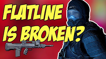 Flatline is BROKEN?! Does Flatline work in PVP? Let