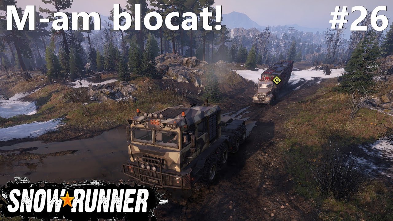 Blocat în noroi! | Salvat de Kolob! - Snow Runner Scandinavia (Ep.26)