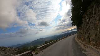 Download Lagu Driving down from the top of Mount Ainos on the island of Kefalonia, Greece. MP3
