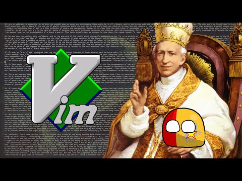Extreme Vim Macros for Traditionalist Catholics