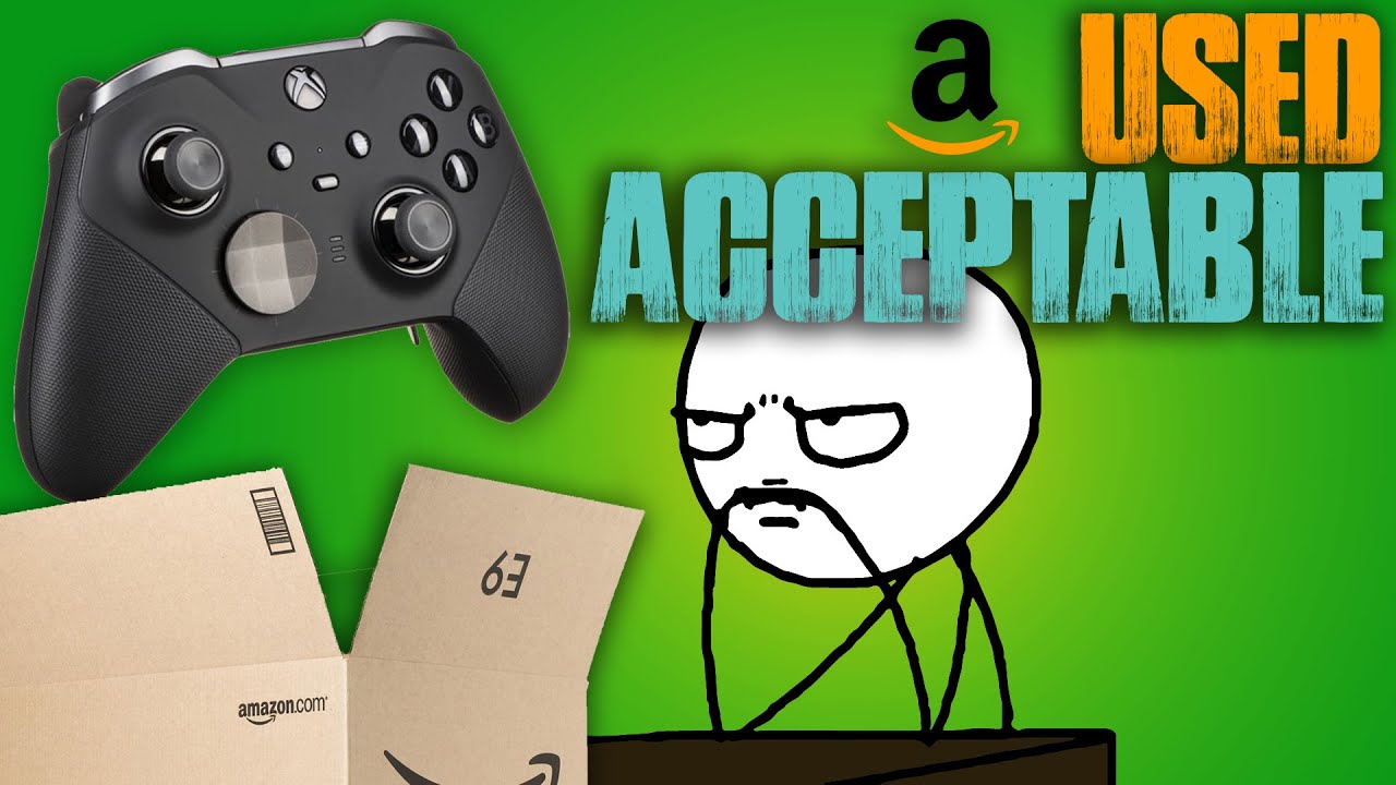Amazon Used Acceptable Unboxing of the Xbox Elite Wireless Series 2 Controller