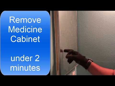 easy-medicine-cabinet-removal-under-2-minutes