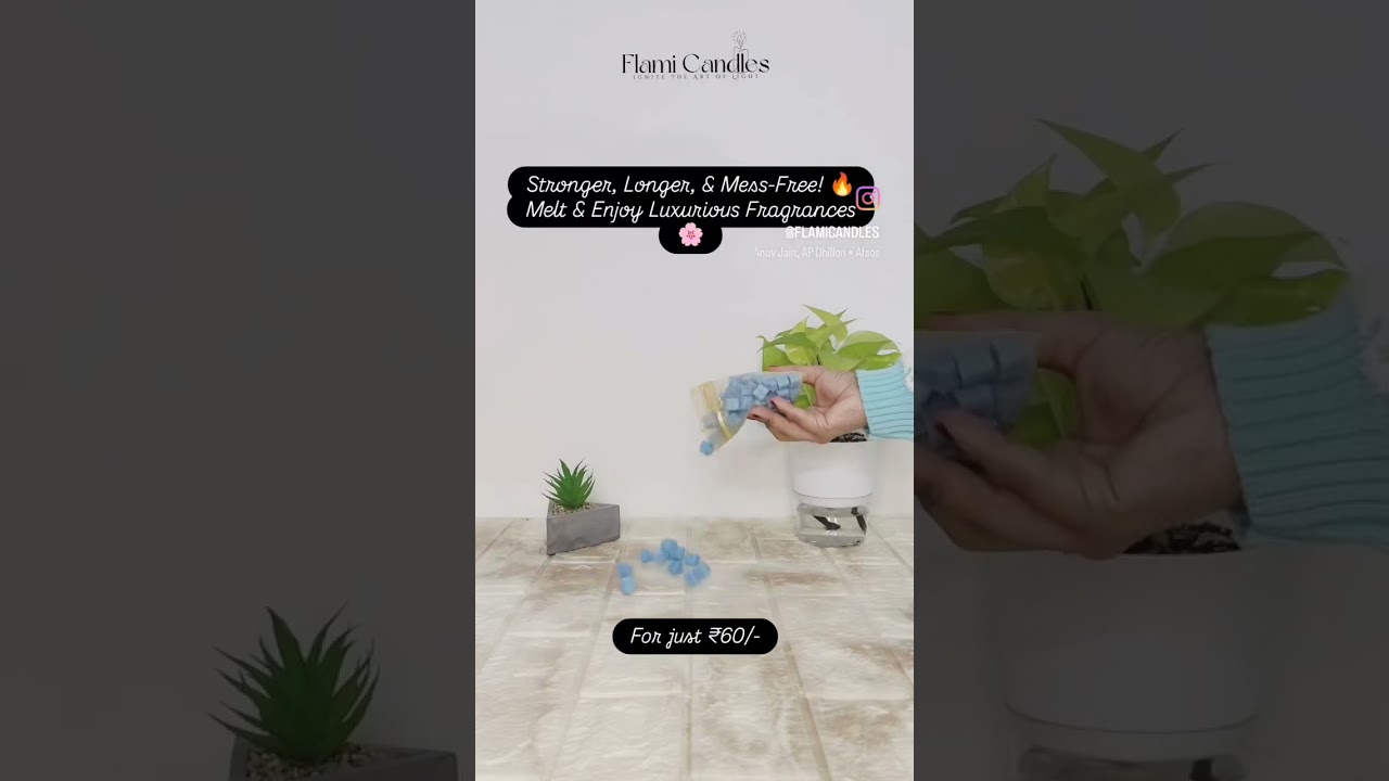 🔥 Wax Melts for Just ₹60! | Affordable Luxury Fragrance 🕯✨ | Flami Candles