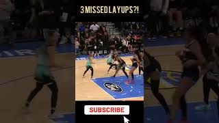 WNBA Fans Can't Believe Angel Reese Missed This Many Layups! #viral #angelreesehighlights