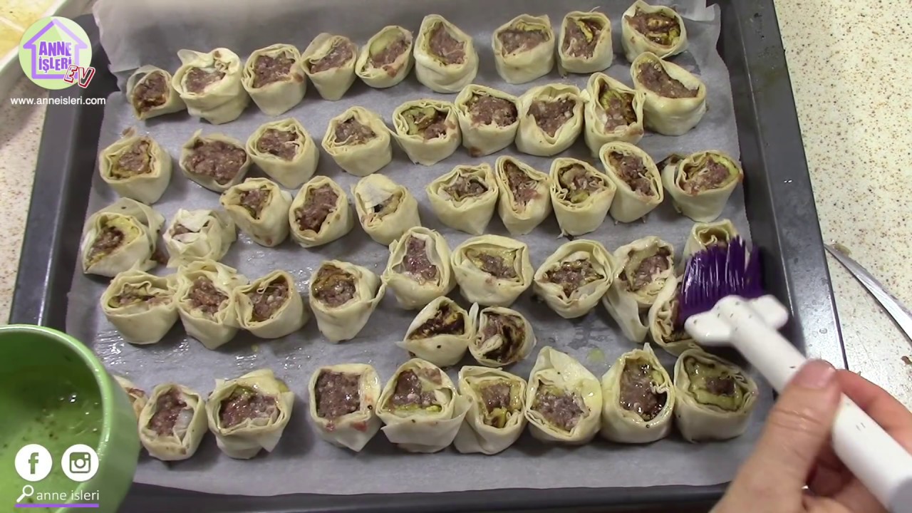 2 yufka koca tepsi kabakli kiymali nefis borek youtube yemek tarifleri etli yemek tarifleri yemek