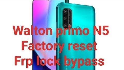 Walton primo N5 Frp bypass without PC.