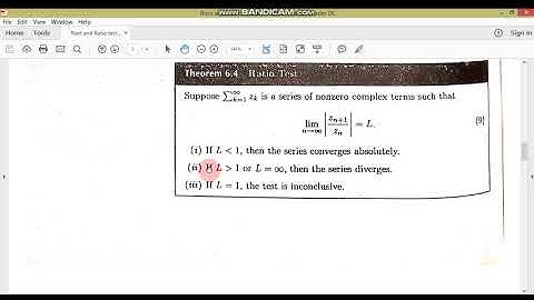 Root and Ratio test//Complex analysis//M.Adnan Anwar