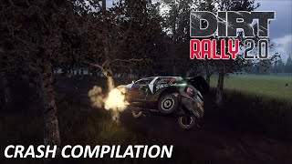 ULTIMATE Rally and rallycross CRASH COMPILATION | Dirt Rally 2.0