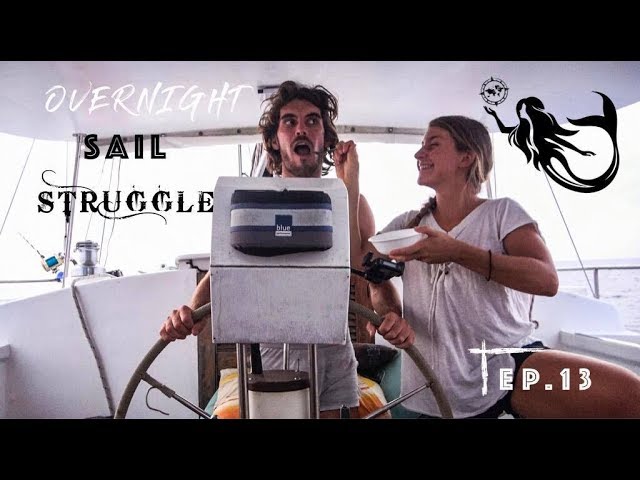 Big STRUGGLE during Overnight Sail (bye auto pilot!!) 😳🤦‍ II Ep. 13 Indonesia , Sagar Rani Odyssey