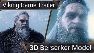 Vikings Game Trailer: Berserker 3D Model