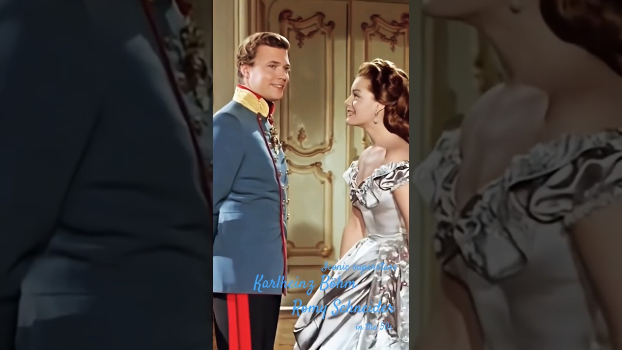 Karlheinz Böhm Romy Schneider in the 50s 