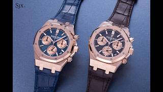 Audemars Piguet Royal Oak 26331OR Blue & Chocolate Panda Dial