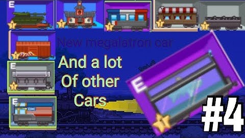 New megalatron car & other cars! Tiny rails ep 4