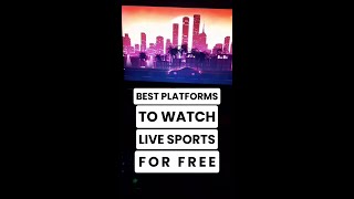 Best Websites and apps to watch live sports for FREE!! #shorts screenshot 4