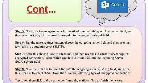 How to Setup Sbcglobal.net Email in Microsoft Outlook?