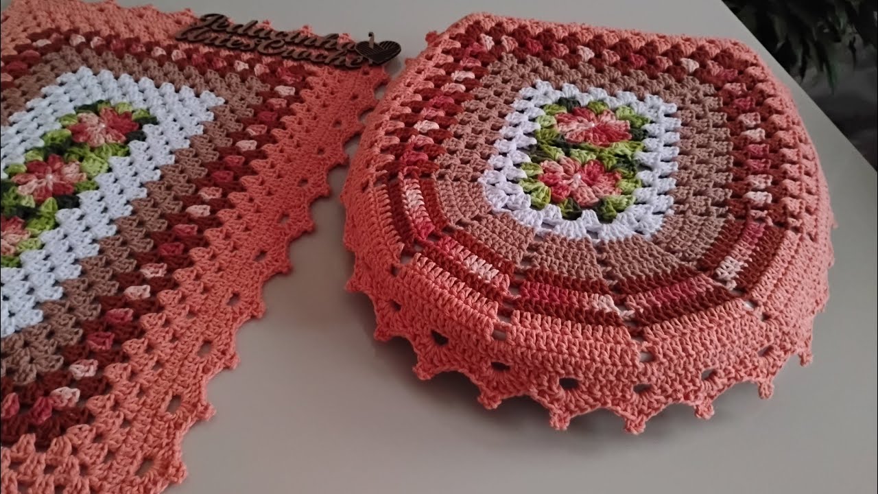 TAMPA DO VASO CROCHÊ\JG BANHEIRO OU LAVABO\AULA #redefavodemel #rápido #florrasteira #vendacerta