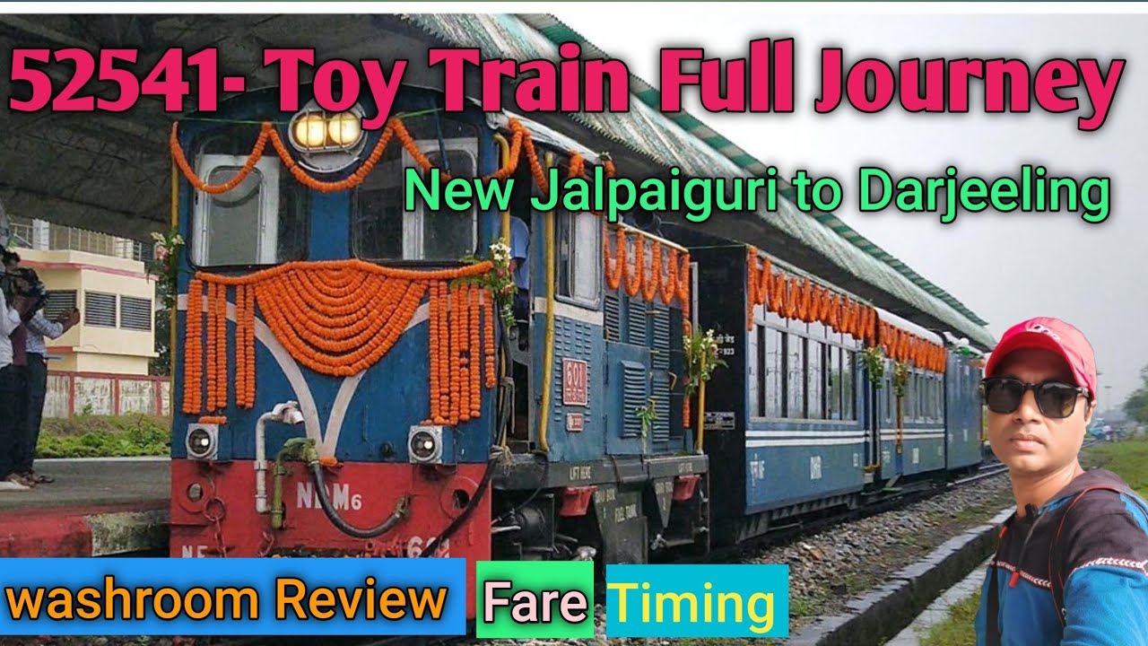New Jalpaiguri Darjeeling toy train full journey।। 52541 njp passenger ।।