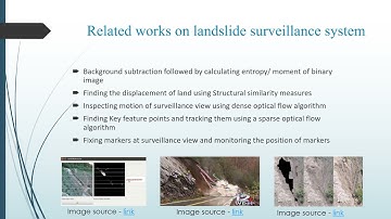 A landslide Surveillance System Part - I