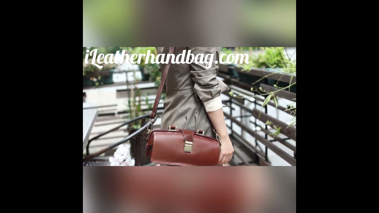 Women's Beat Leather Doctor Handbags