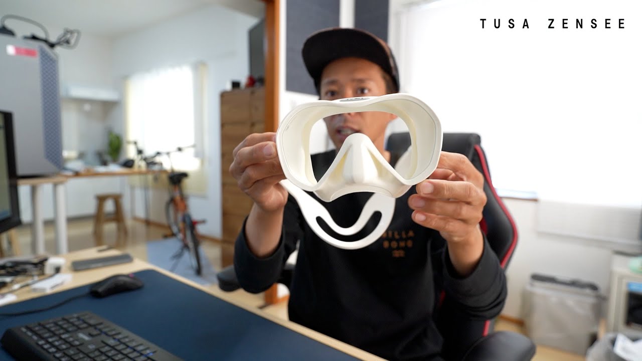 おすすめのマスク・TUSA Zensee M1010 - YouTube