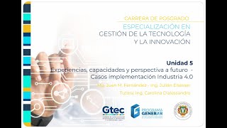 [V19] Industria 4.0: Experiencias de éxito