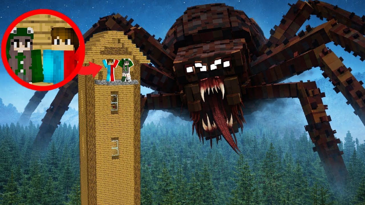 🇺🇦 МАЙНКРАФТ АЛЕ У СВІТІ АРАХНОФОБІЇ! БАКІ І МІКА ПРОТИ ПАВУКІВ У МАЙНКРАФТ