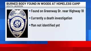 Jackson Police investigating after burned body found near homeless camp