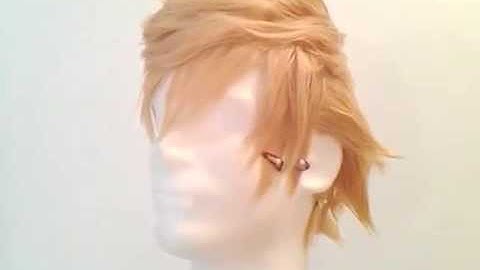 Kingdom Hearts Roxas/Ventus Cosplay Wig V2.0 WIP
