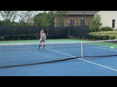London Breedlove Tennis Video