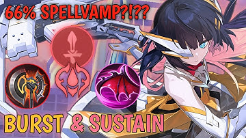 ルビーのスペルヴァンプの限界に到達するなんてすごい!! (私は技術的に不死身) - MLBB