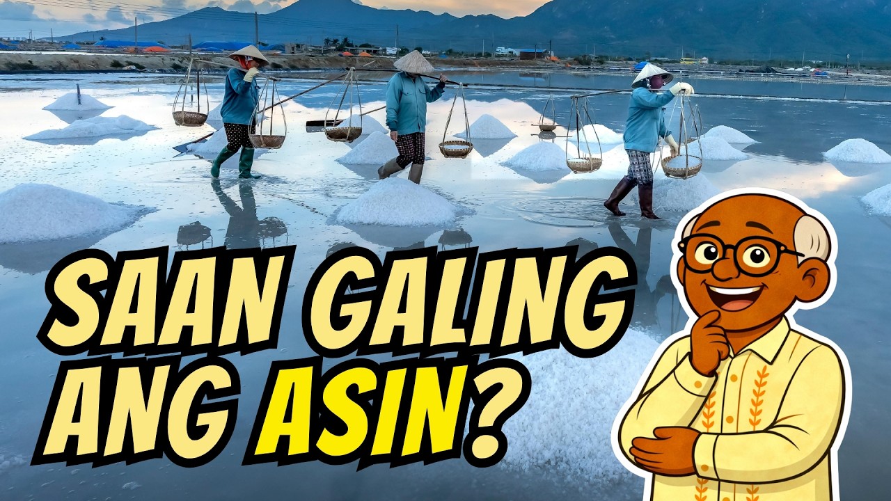Saan Galing at Paano Ginagawa ang Asin? [ID0303]