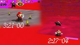 [TAS] SM64 Return of Wrath Infrared Paradise Star 1 in 2:17''04 and Star 2 in 3:21''00