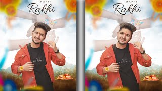 Raksha Bandhan Photo Editing Tutorial | Raksha Bandhan Concept Photo Editing In Picsart In Hindi. screenshot 5