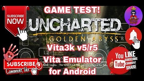 Uncharted Golden Abyss Vita3k v5 Android