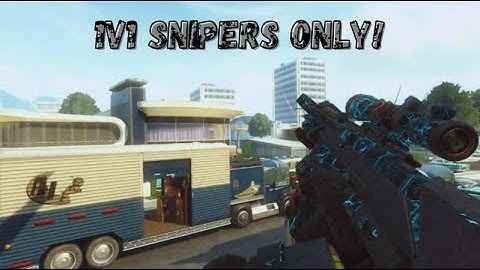 My Twitch Viewer Challenged Me To A 1v1 Snipers Only On BO2!